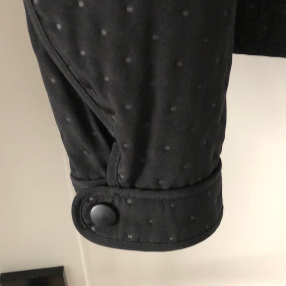 Black Hillary Radley quilted bomber style jacket - Picture 4 of 6